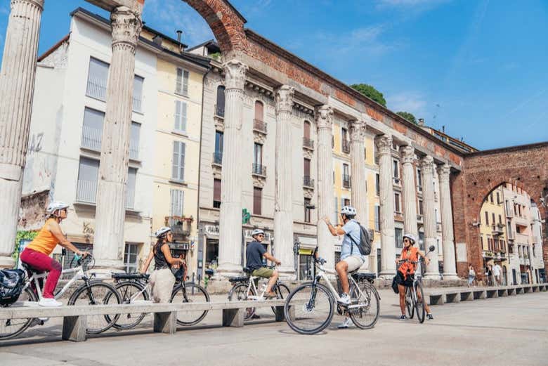 Contemplez les colonnes de San Lorenzo