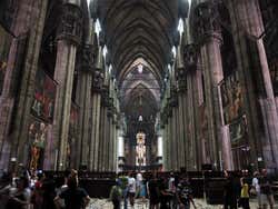 Cathédrale de Milan, intérieur