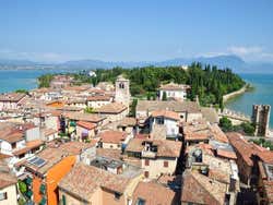 Lac de Garde, Sirmione vue du château