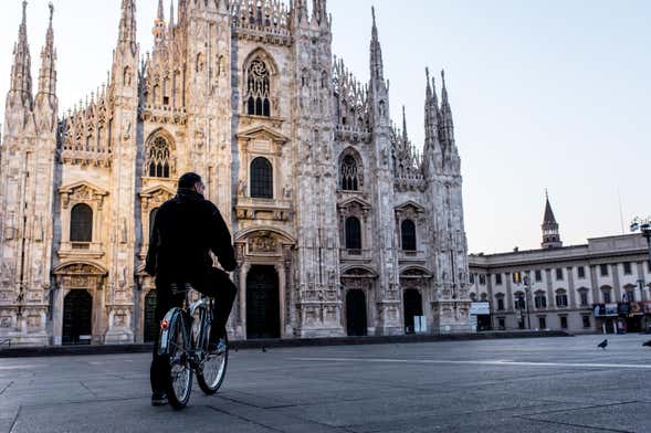 Balade en vélo électrique à Milan